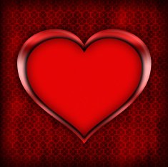 Valentines Day card template N2