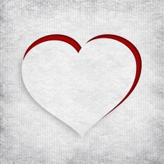 Valentine heart - background template