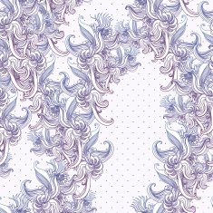 Seamless vintage background baroque pattern N7