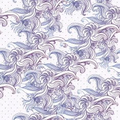 Seamless vintage background baroque pattern N8