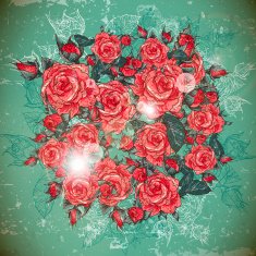 Rose background N12