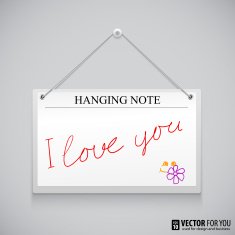 Hanging note board N2