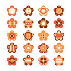 Set of flowers N20