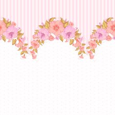 Red flower seamless pattern N3