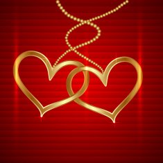 Vector valentine card N4