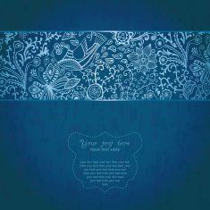 Vintage invitation card on grunge background N3