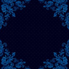 Seamless vintage background baroque pattern N10