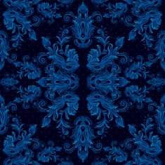 Seamless vintage background baroque pattern N11