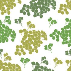 Seamless color floral pattern