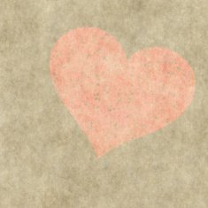 red heart on a grunge background Valentine's day symbol