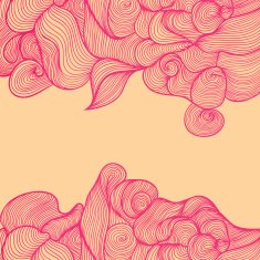 Abstract invitation card N9