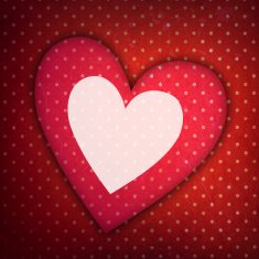 Love background with hearts N5