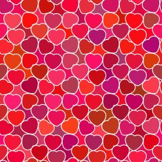 Hearts Seamless Pattern N34