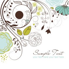 Flower doodle N495