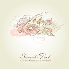 Flower doodle N499