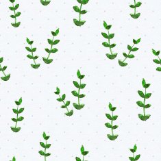 floral seamless texture of watercolor N13