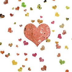 abstract grunge background with hearts N28