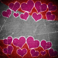 Valentine's day background with hearts N28