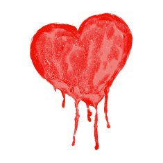 Watercolor heart N24