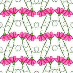 Carnation seamless pattern