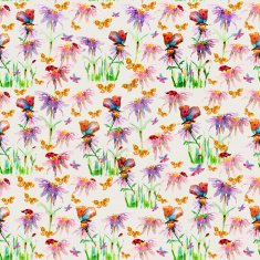 nature seamless texture watercolor N18