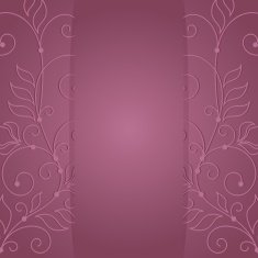 floral frame N170