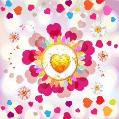Valentine's day card N195