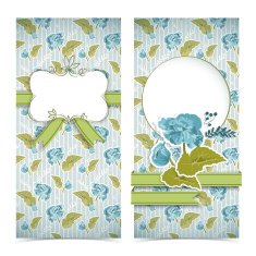 Vintage flowers background N6