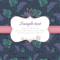 Vintage flowers background N11