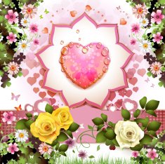 Valentine's day card N210