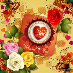 Valentine's day card N215