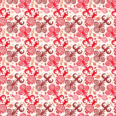 Floral Pattern N879