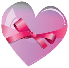 Heart With Ribbon N9