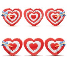Aim hearts collection