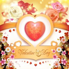 Valentine's day card N229