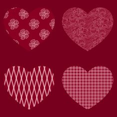 Vector hearts N5