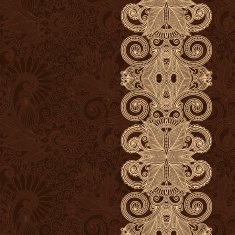 ornate floral pattern N6