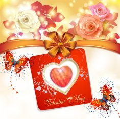 Valentine's day card N242