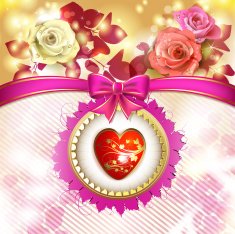 Valentine's day card N244