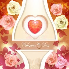 Valentine's day card N268