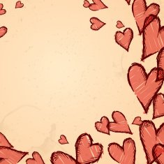 grunge heart background N7
