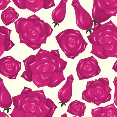 Seamless pattern of roses N13
