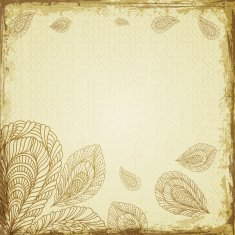 Vintage floral pattern N20