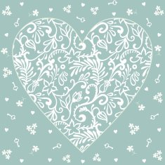 Flower Heart N13