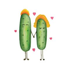 Lovely watercolor postcard for Valentine's day N2