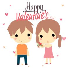 boy and girl valentines day N2