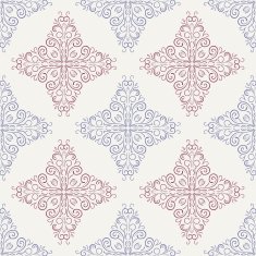 Seamless with vintage floral pattern N196