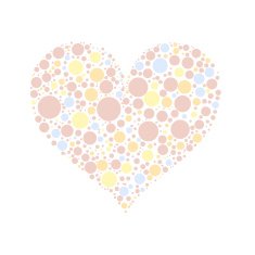 dotted heart N5