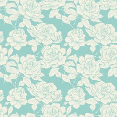 Seamless pattern with vintage roses N11