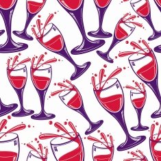 Sophisticated wine goblets continuous backdrop alcohol them